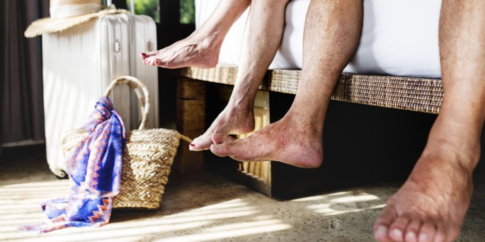 Pieds enflés chez les personnes âgées