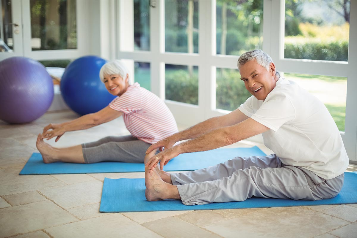 Senior pratiquant du sport après 60 ans